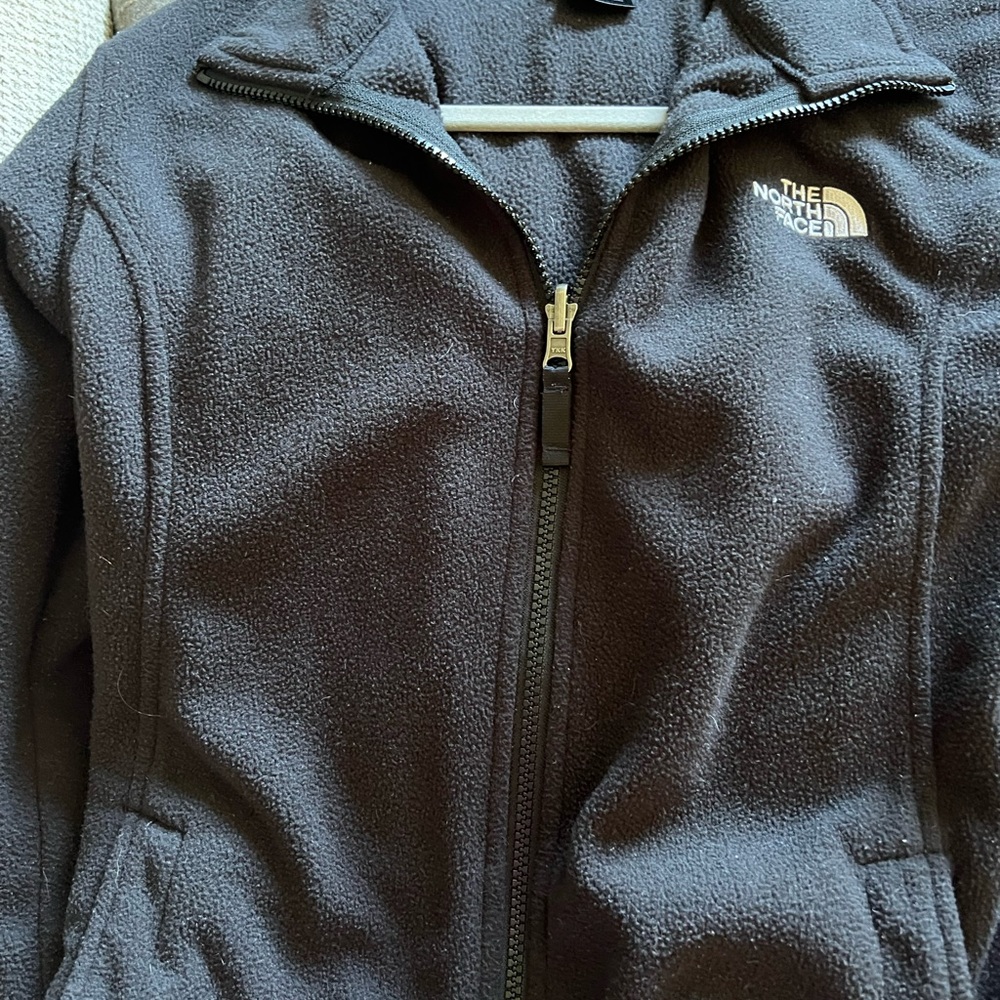 Boys large North Face fleece jacket - Picture 2 of 5